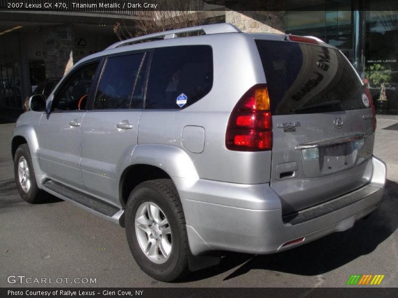 Titanium Metallic / Dark Gray 2007 Lexus GX 470