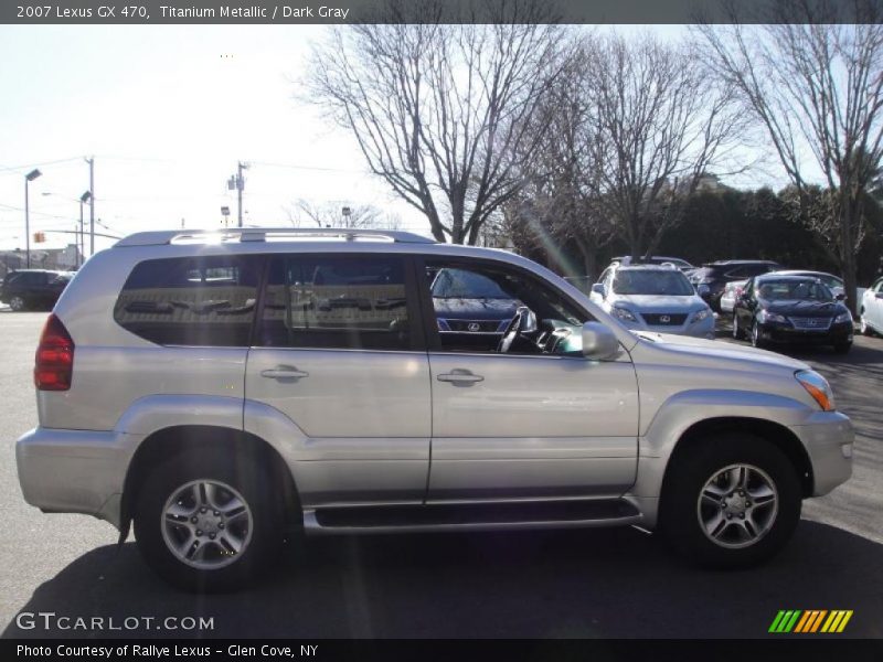 Titanium Metallic / Dark Gray 2007 Lexus GX 470