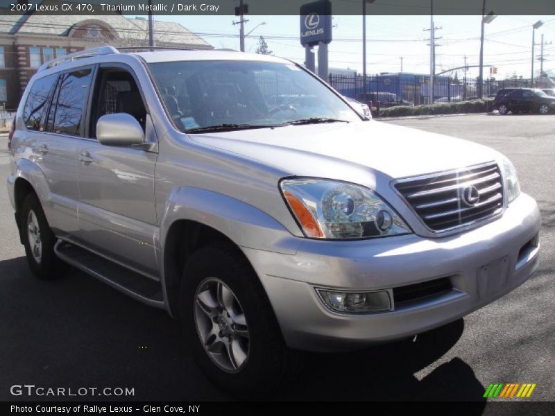 Titanium Metallic / Dark Gray 2007 Lexus GX 470