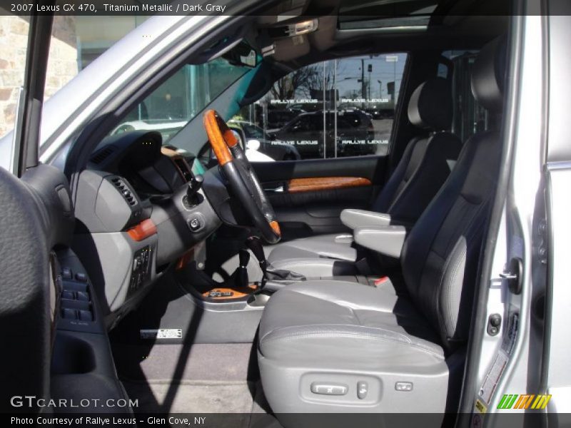 Titanium Metallic / Dark Gray 2007 Lexus GX 470