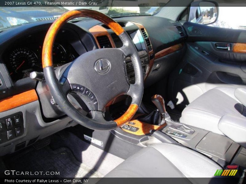 Titanium Metallic / Dark Gray 2007 Lexus GX 470