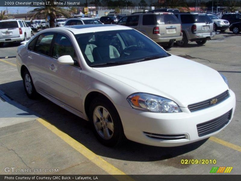 White / Neutral 2009 Chevrolet Impala LT
