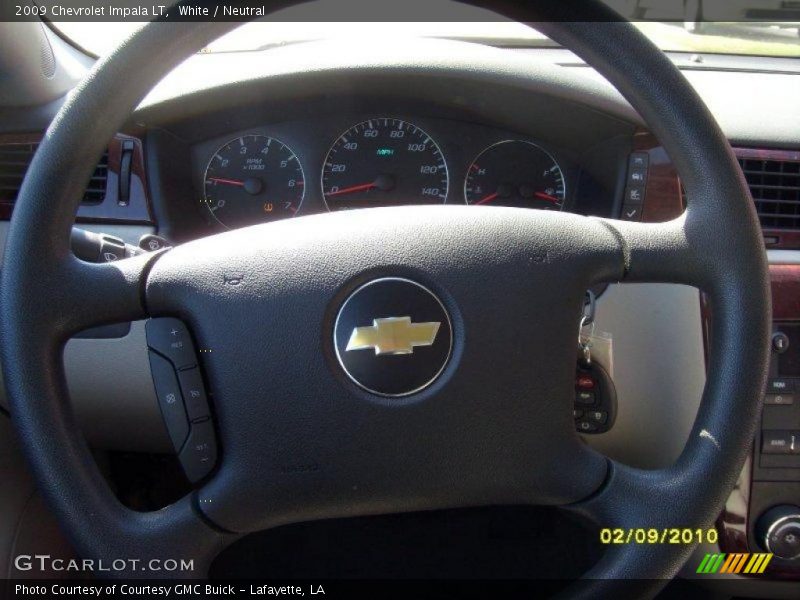 White / Neutral 2009 Chevrolet Impala LT