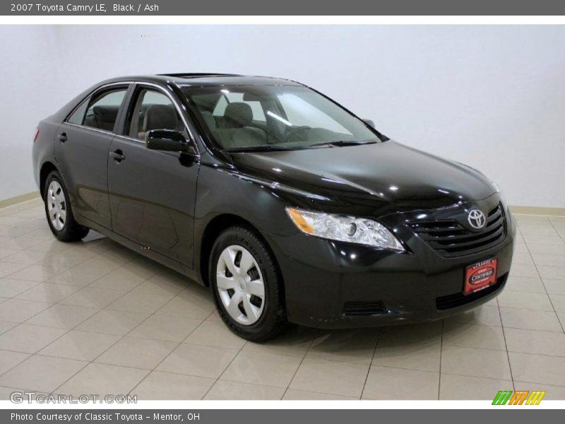 Black / Ash 2007 Toyota Camry LE