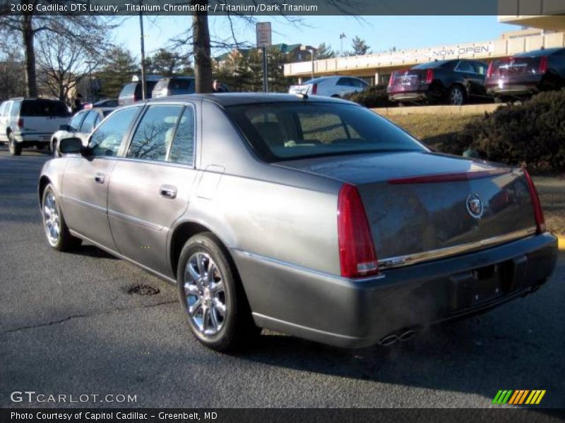 Titanium Chromaflair / Titanium/Dark Titanium 2008 Cadillac DTS Luxury