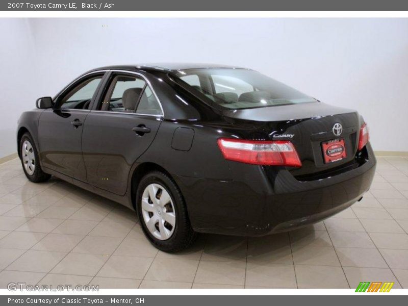 Black / Ash 2007 Toyota Camry LE