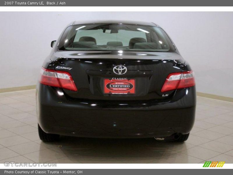 Black / Ash 2007 Toyota Camry LE