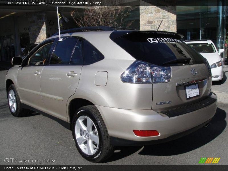 Savannah Beige Metallic / Ivory 2007 Lexus RX 350 AWD