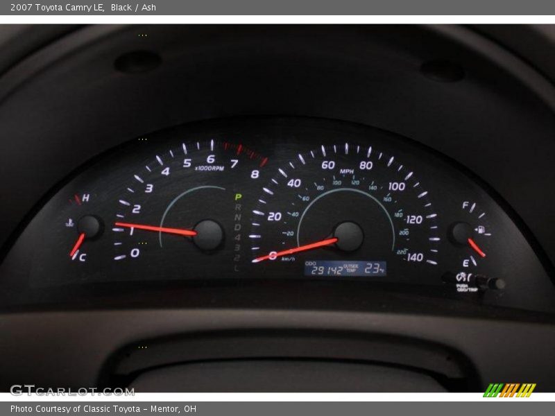 Black / Ash 2007 Toyota Camry LE