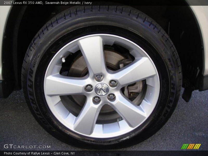 Savannah Beige Metallic / Ivory 2007 Lexus RX 350 AWD