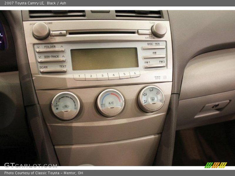 Black / Ash 2007 Toyota Camry LE