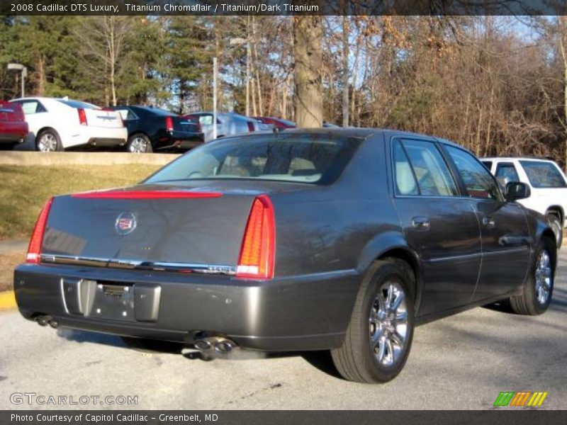 Titanium Chromaflair / Titanium/Dark Titanium 2008 Cadillac DTS Luxury