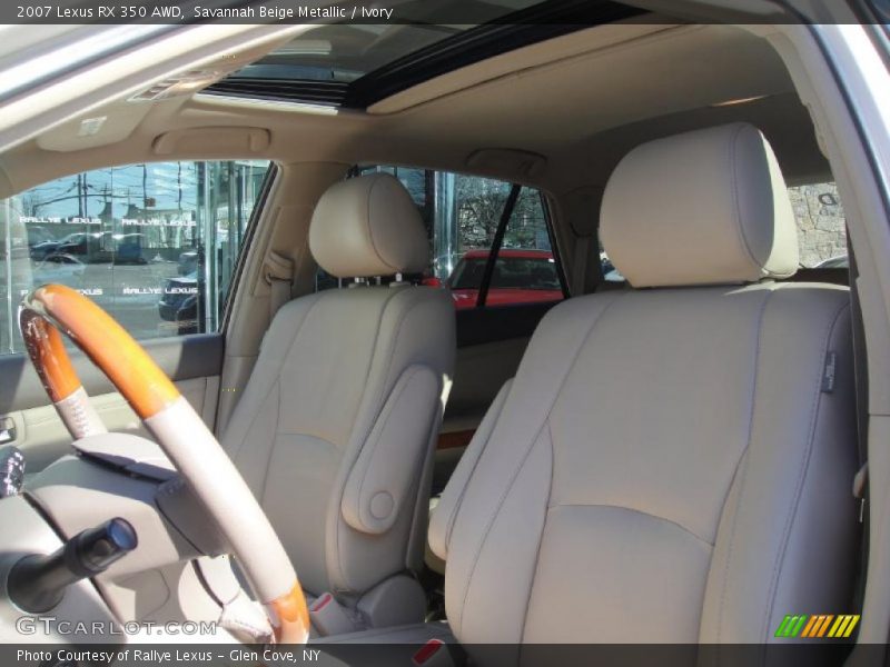 Savannah Beige Metallic / Ivory 2007 Lexus RX 350 AWD