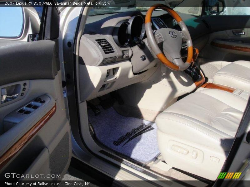 Savannah Beige Metallic / Ivory 2007 Lexus RX 350 AWD