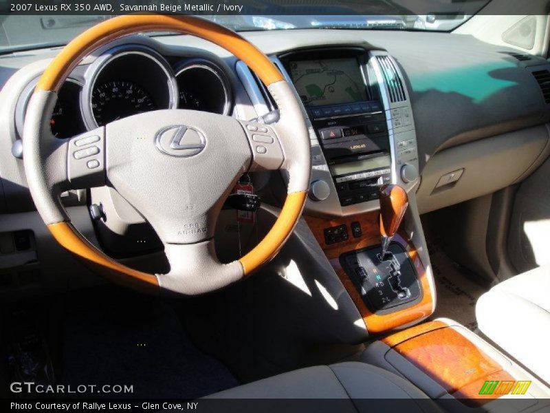 Savannah Beige Metallic / Ivory 2007 Lexus RX 350 AWD