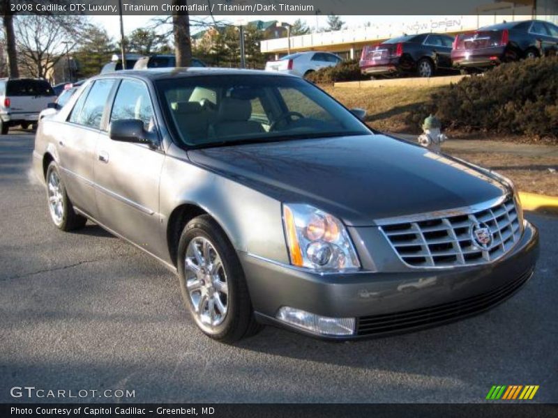 Titanium Chromaflair / Titanium/Dark Titanium 2008 Cadillac DTS Luxury
