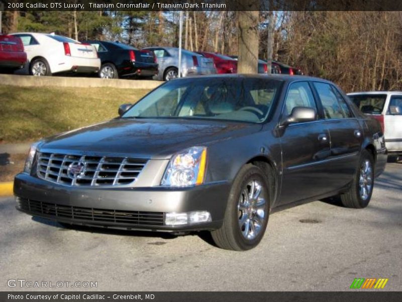 Titanium Chromaflair / Titanium/Dark Titanium 2008 Cadillac DTS Luxury
