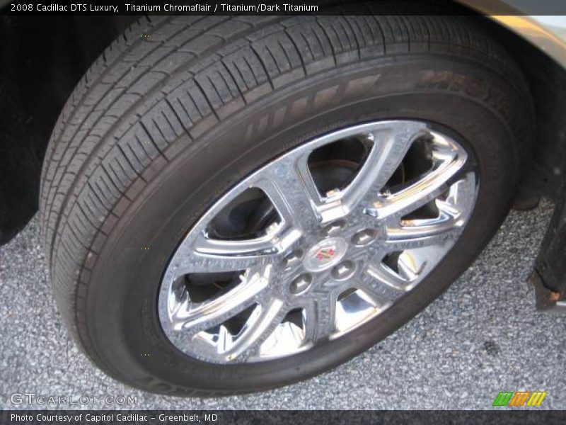 Titanium Chromaflair / Titanium/Dark Titanium 2008 Cadillac DTS Luxury