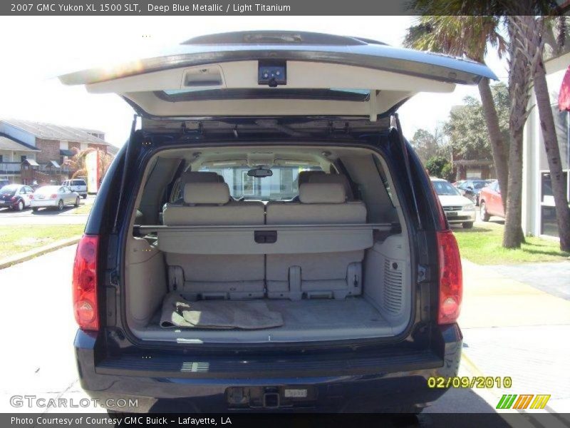 Deep Blue Metallic / Light Titanium 2007 GMC Yukon XL 1500 SLT