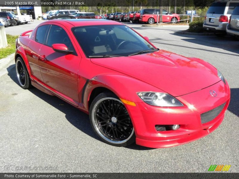 Velocity Red Mica / Black 2005 Mazda RX-8