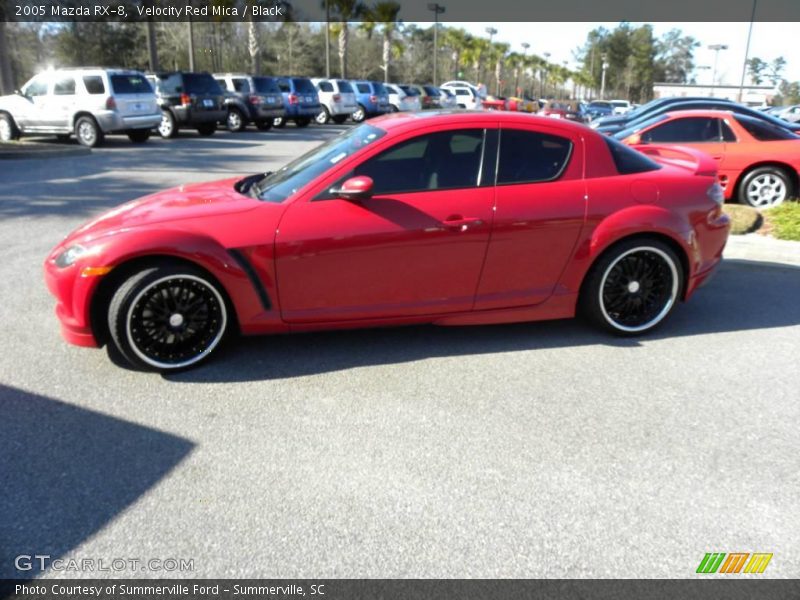 Velocity Red Mica / Black 2005 Mazda RX-8