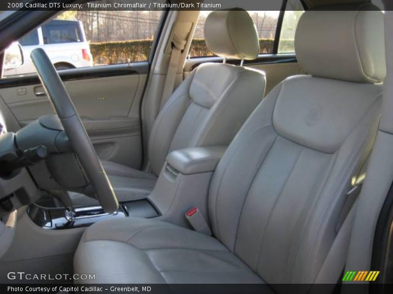 Titanium Chromaflair / Titanium/Dark Titanium 2008 Cadillac DTS Luxury