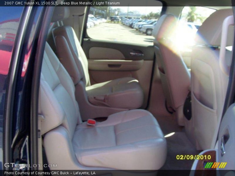Deep Blue Metallic / Light Titanium 2007 GMC Yukon XL 1500 SLT
