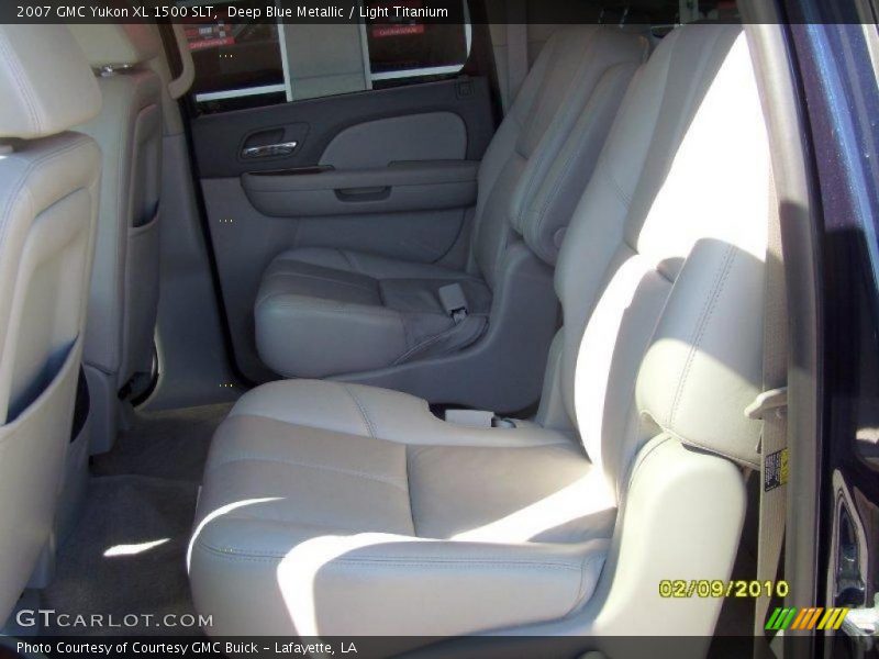 Deep Blue Metallic / Light Titanium 2007 GMC Yukon XL 1500 SLT