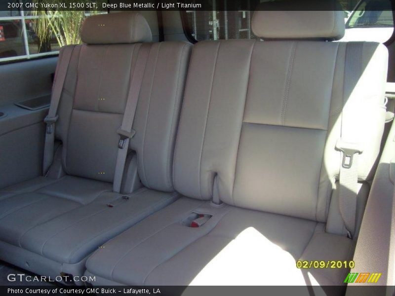 Deep Blue Metallic / Light Titanium 2007 GMC Yukon XL 1500 SLT