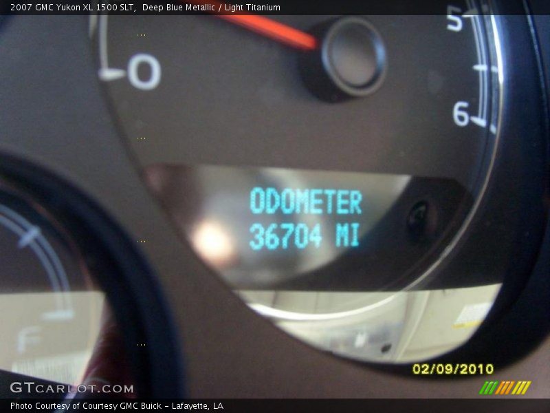 Deep Blue Metallic / Light Titanium 2007 GMC Yukon XL 1500 SLT
