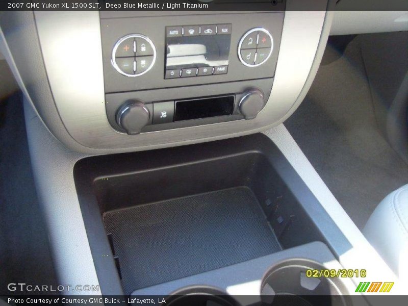 Deep Blue Metallic / Light Titanium 2007 GMC Yukon XL 1500 SLT