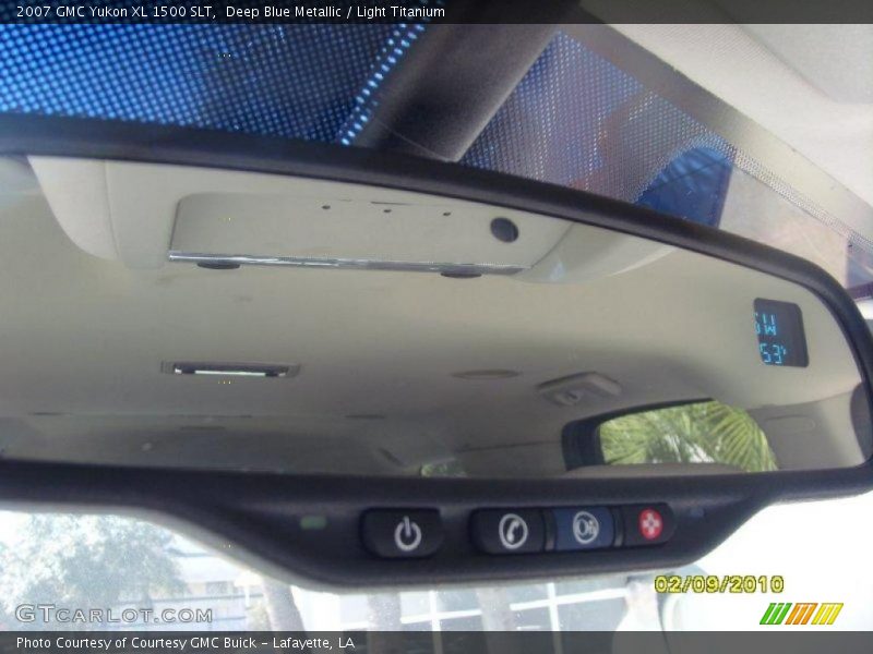 Deep Blue Metallic / Light Titanium 2007 GMC Yukon XL 1500 SLT
