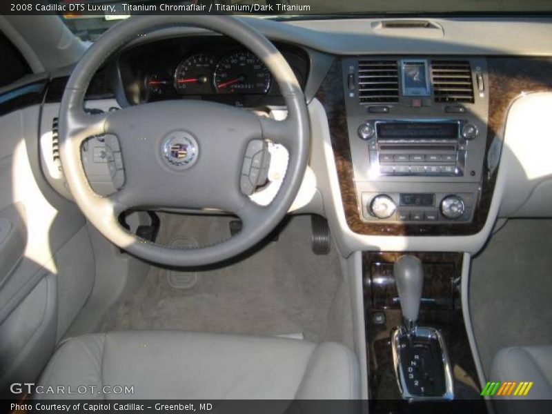 Titanium Chromaflair / Titanium/Dark Titanium 2008 Cadillac DTS Luxury