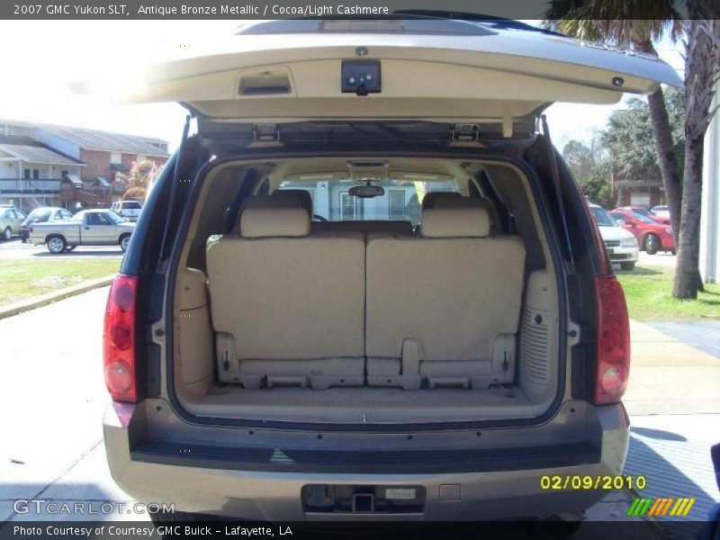 Antique Bronze Metallic / Cocoa/Light Cashmere 2007 GMC Yukon SLT