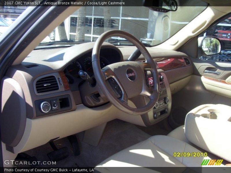 Antique Bronze Metallic / Cocoa/Light Cashmere 2007 GMC Yukon SLT