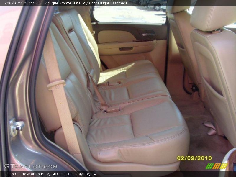 Antique Bronze Metallic / Cocoa/Light Cashmere 2007 GMC Yukon SLT