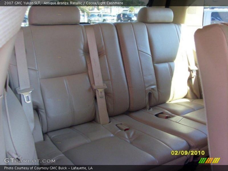 Antique Bronze Metallic / Cocoa/Light Cashmere 2007 GMC Yukon SLT