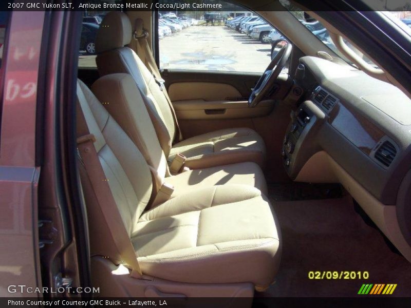 Antique Bronze Metallic / Cocoa/Light Cashmere 2007 GMC Yukon SLT