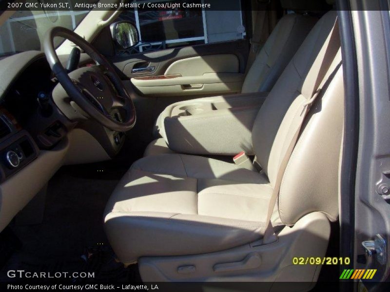 Antique Bronze Metallic / Cocoa/Light Cashmere 2007 GMC Yukon SLT