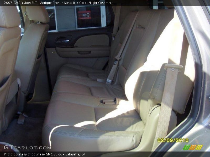 Antique Bronze Metallic / Cocoa/Light Cashmere 2007 GMC Yukon SLT