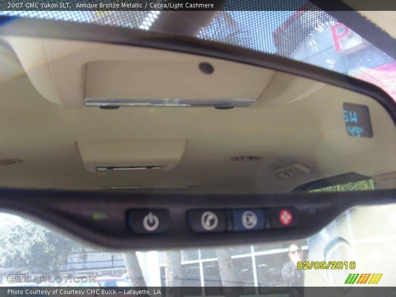 Antique Bronze Metallic / Cocoa/Light Cashmere 2007 GMC Yukon SLT