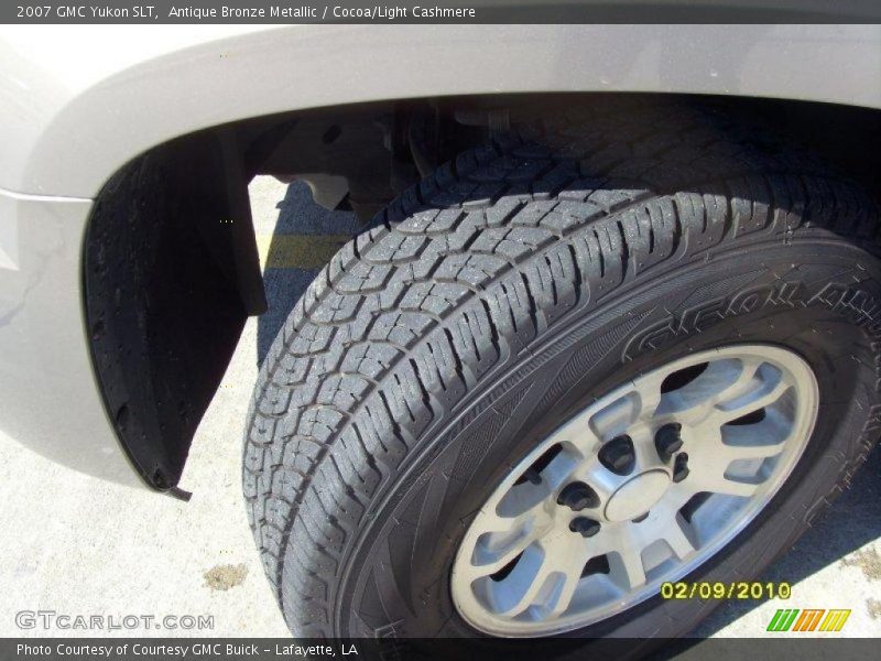 Antique Bronze Metallic / Cocoa/Light Cashmere 2007 GMC Yukon SLT
