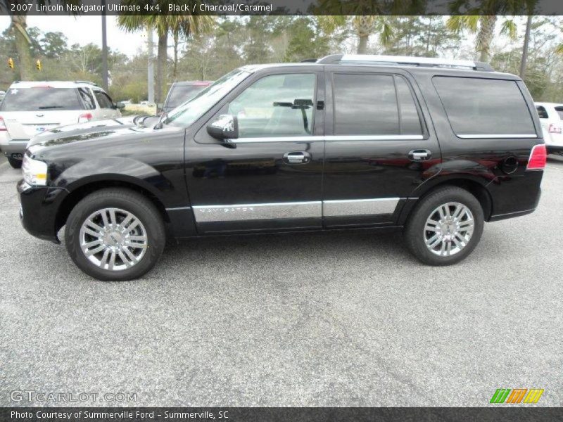 Black / Charcoal/Caramel 2007 Lincoln Navigator Ultimate 4x4