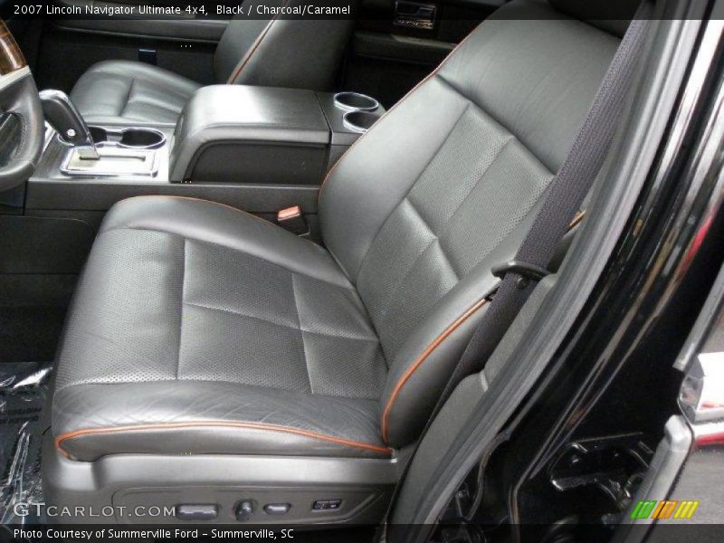 Black / Charcoal/Caramel 2007 Lincoln Navigator Ultimate 4x4