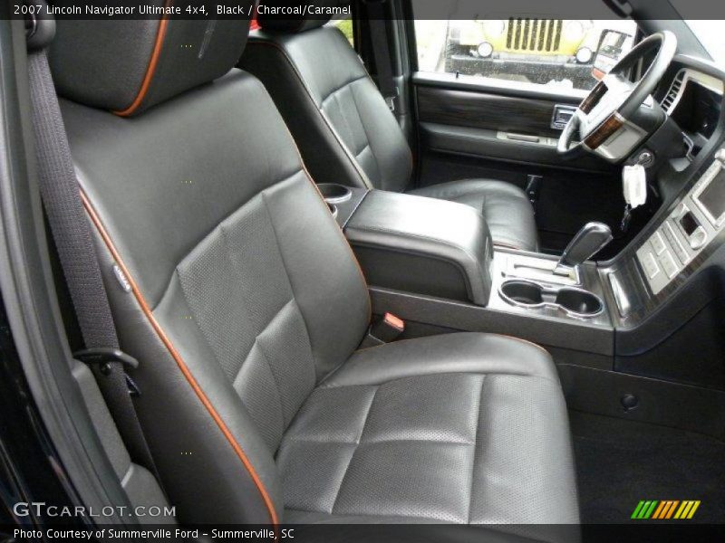 Black / Charcoal/Caramel 2007 Lincoln Navigator Ultimate 4x4