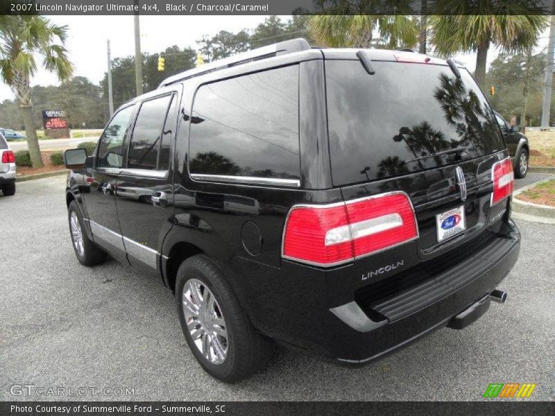Black / Charcoal/Caramel 2007 Lincoln Navigator Ultimate 4x4