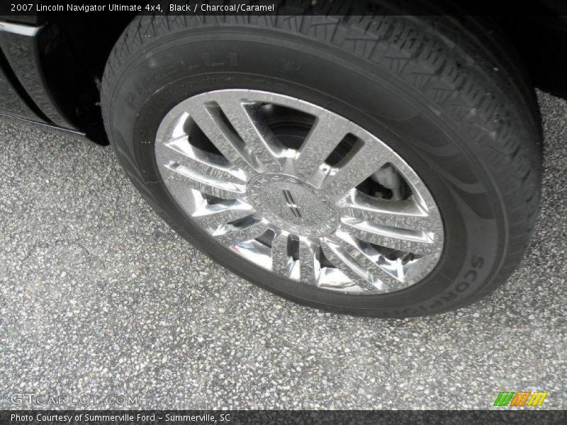 Black / Charcoal/Caramel 2007 Lincoln Navigator Ultimate 4x4