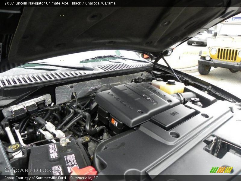 Black / Charcoal/Caramel 2007 Lincoln Navigator Ultimate 4x4