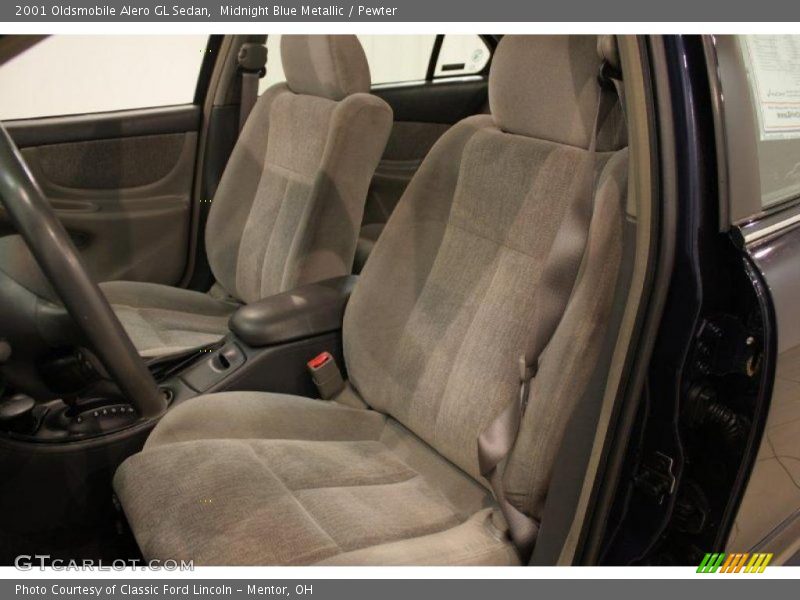 Midnight Blue Metallic / Pewter 2001 Oldsmobile Alero GL Sedan