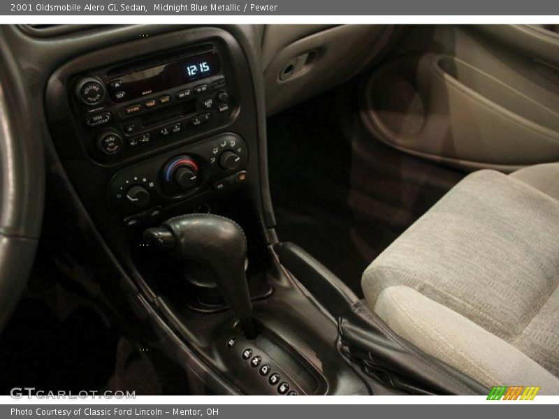 Midnight Blue Metallic / Pewter 2001 Oldsmobile Alero GL Sedan